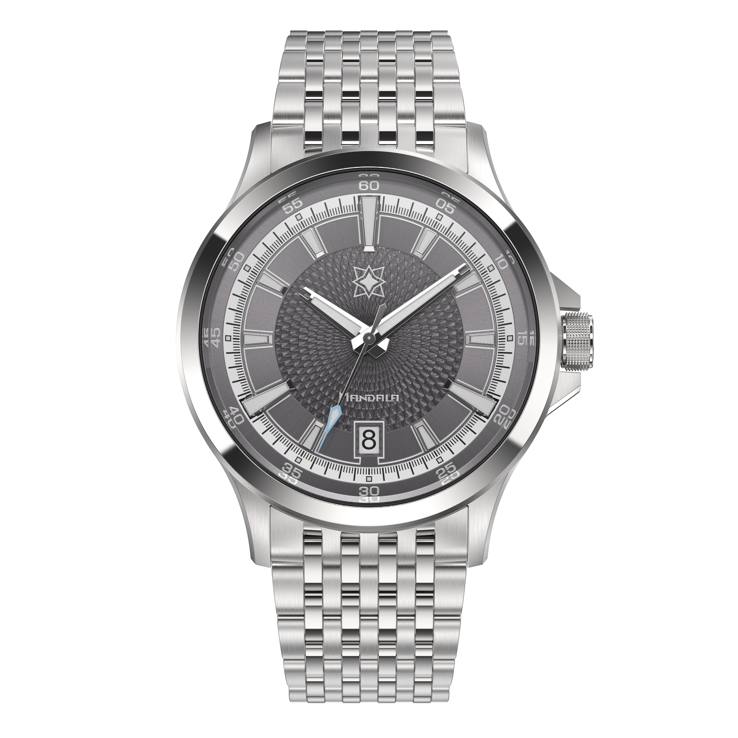 Second Hour Mandala MK II - SILVER GRAY