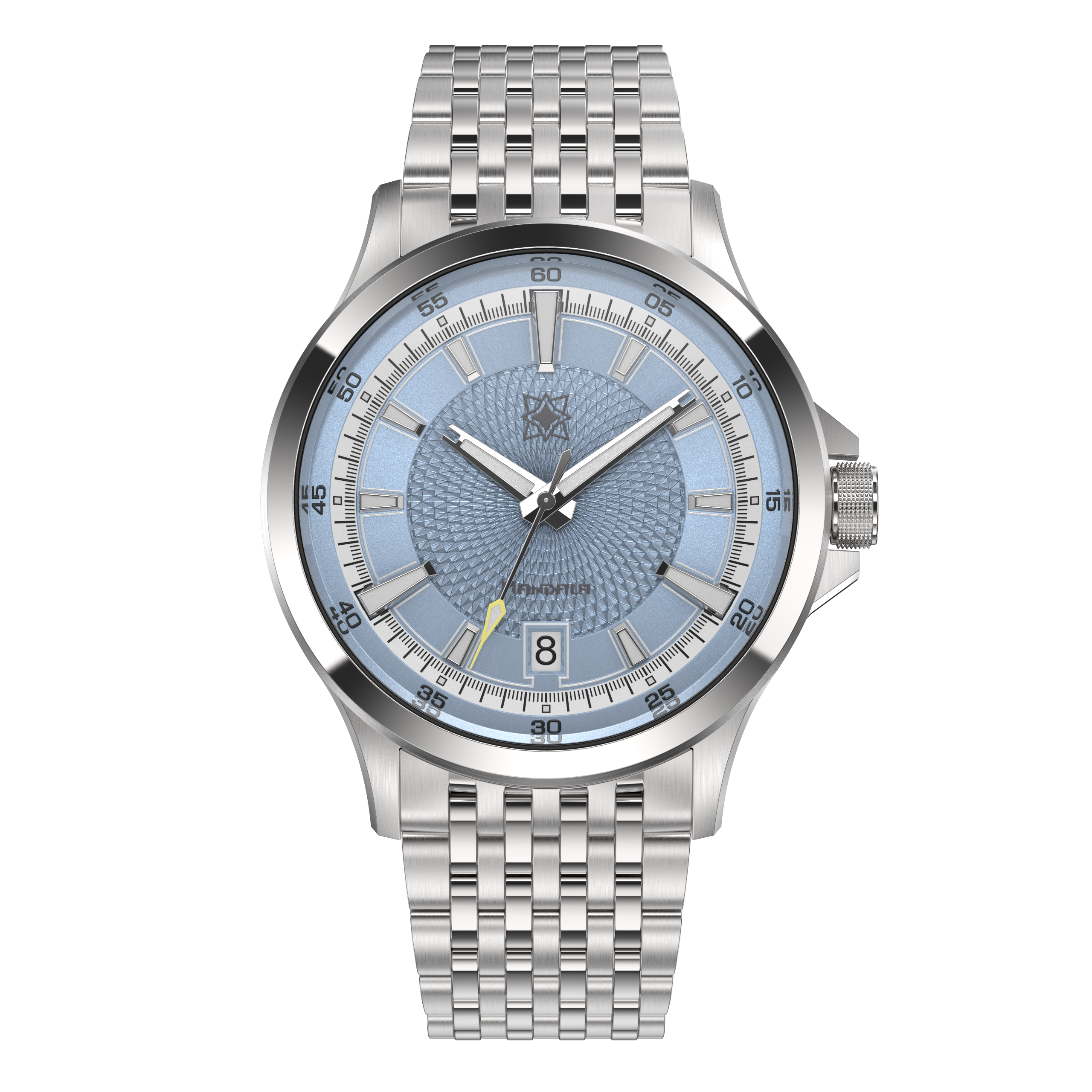 Second Hour Mandala MK II - SILVER BLUE