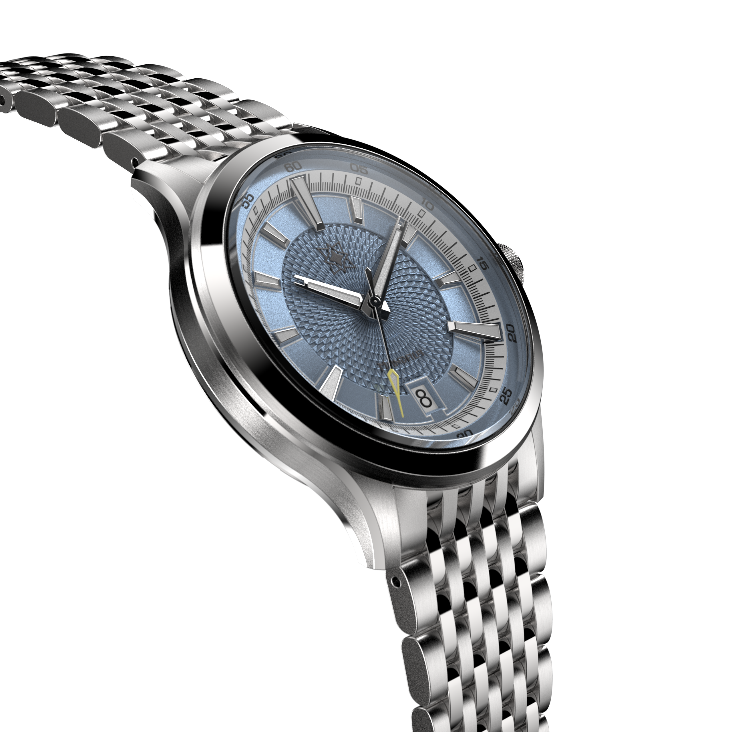 Second Hour Mandala MK II - SILVER BLUE